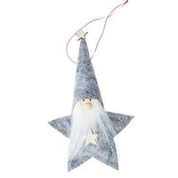 Cute Christmas Doll Toys Santa Claus Snowman Elk Christmas Tree Hanging Ornament Decoration for Home Xmas Party New Year Gifts