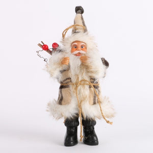 Christmas Santa Claus Doll Toy Christmas Tree Ornaments Decoration Exquisite For Home Xmas Happy New Year Gift