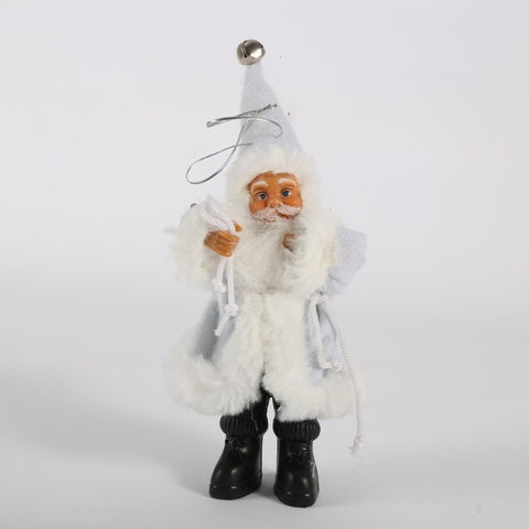 Christmas Santa Claus Doll Toy Christmas Tree Ornaments Decoration Exquisite For Home Xmas Happy New Year Gift