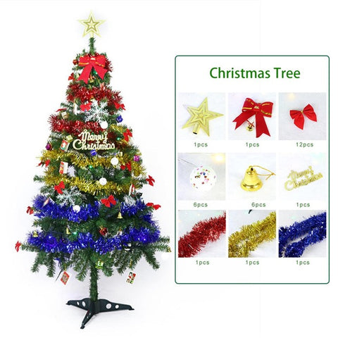 Christmas Tree PVC + Iron Base