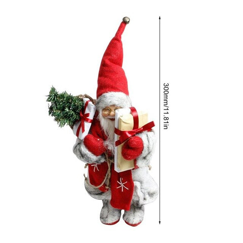 Christmas Ornament Doll  Simulated Santa Claus