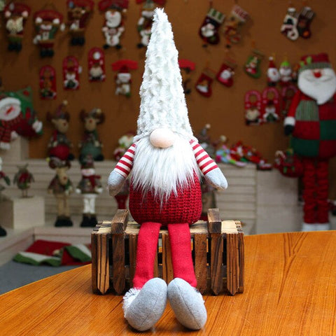 Christmas Decoration Swedish Stuffed Toy Santa Doll Gnome Scandinavian Tomte Nordic Nisse Dwarf Home Ornaments Pendant